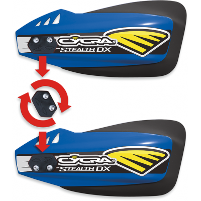 Handguard  CYCRA STEALTH DX BLUE