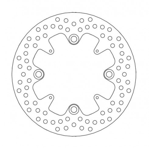 Disc frana MOTO-MASTER BRAKE ROTOR FIX ROUND L/R HONDA CB 300 F 17 Disc frana MOTO-MASTER BRAKE ROTOR FIX ROUND L/R HONDA CB 300 F 17