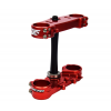 Triple clamp SCAR pentru HONDA CRF 14- RED