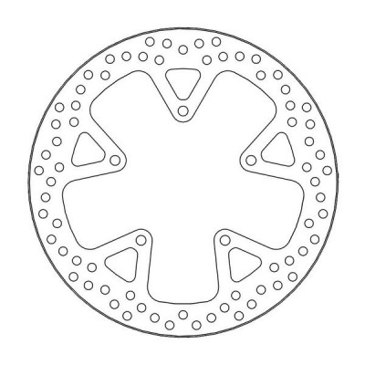 Disc frana MOTO-MASTER HALO DISC FRONT FIX LEFT SATELIS 125 ABS 19
