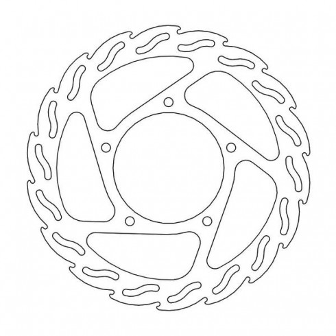 Disc frana MOTO-MASTER BRAKE ROTOR FIX FLAME LEFT PEUGEOT SATELIS 125 ABS 19 Disc frana MOTO-MASTER BRAKE ROTOR FIX FLAME LEFT PEUGEOT SATELIS 125 ABS 19