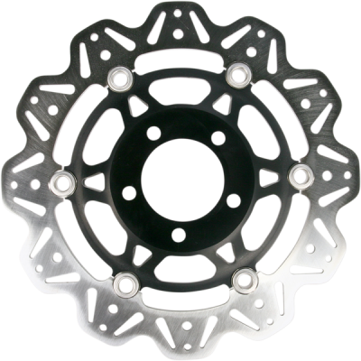 Disc frana fata EBC FLT VEE WAVE BLK FR VR3058BLK