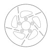Disc frana MOTO-MASTER BRAKE ROTOR FIX ROUND LEFT Harley Davidson XL 883 N 22 Disc frana MOTO-MASTER BRAKE ROTOR FIX ROUND LEFT Harley Davidson XL 883 N 22 thumb