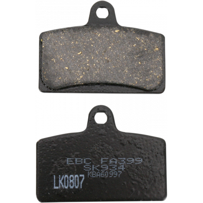 Placute frana EBC FA SER ORGANIC FA399