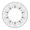 Disc frana fata MOTO-MASTER BRAKE DISC FLOAT HALO PRO BMW R NINE T ABS 23
