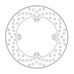 Disc frana spate MOTO-MASTER BRAKE DISC FIX HALO REAR HONDA CBR 1000 RR-R ABS 20-22 Disc frana spate MOTO-MASTER BRAKE DISC FIX HALO REAR HONDA CBR 1000 RR-R ABS 20-22 thumb