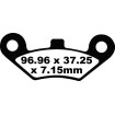 Placute frana EBC CARBON TT DIRT FA453TT Placute frana EBC CARBON TT DIRT FA453TT thumb