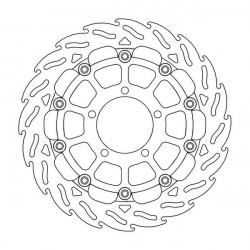 Disc frana MOTO-MASTER BRAKE ROTOR FLOAT FLAME RACE TRIUMPH STREET TRIPLE 765 R ABS 23
