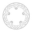 Disc frana MOTO-MASTER BRAKE ROTOR FIX ROUND SUZUKI	SV 650 ABS 23 thumb