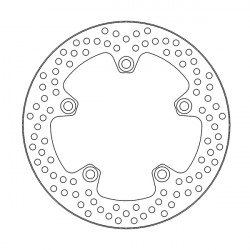 Disc frana MOTO-MASTER BRAKE ROTOR FIX ROUND SUZUKI	SV 650 ABS 23