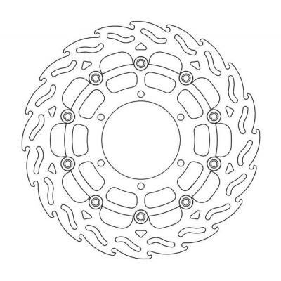 Disc frana MOTO-MASTER FLAME RIGHT DISC SUZUKI GSX-R 600