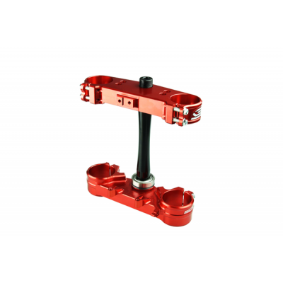 Triple clamp SCAR pentru GASGAS/KTM/HUSQVARNA 21-23 RED