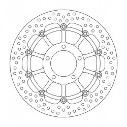 Placute frana MOTO-MASTER HALO FRONT DISC TRIUMPH ROCKET III 2300 ABS