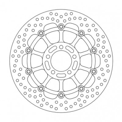 Disc frana MOTO-MASTER HALO FRONT DISC KAWASAKI ZZR 600