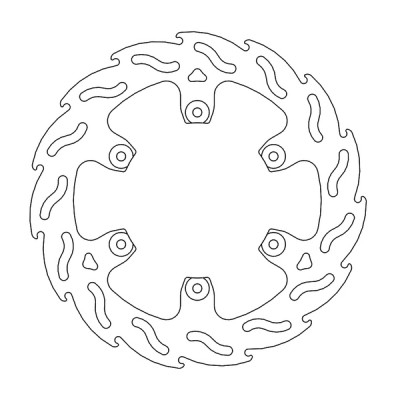 Disc frana MOTO-MASTER BRAKE ROTOR FIX FLAME KTM SMC 690 R ABS 23
