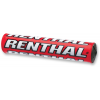 Burete ghidon RENTHAL BAR PAD WHT/RED