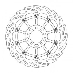 Disc frana MOTO-MASTER BRAKE ROTOR FLOAT FLAME R KAWASAKI ZX-10 RR 1000 ABS 23