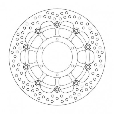 Disc frana MOTO-MASTER HALO FRONT DISC HORNET 600