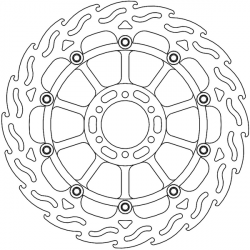 Disc de frana MOTO-MASTER BRAKE ROTOR FLAME KTM DUKE 125 ABS 23 Disc de frana MOTO-MASTER BRAKE ROTOR FLAME KTM DUKE 125 ABS 23
