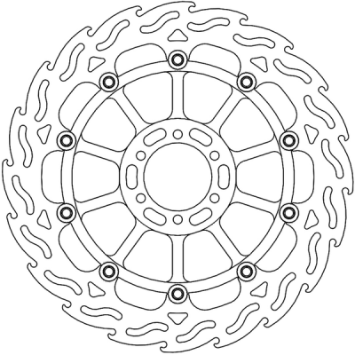 Disc de frana MOTO-MASTER BRAKE ROTOR FLAME KTM DUKE 125 ABS 23