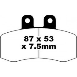 Placuta frana EBC FA SER ORGANIC FA177