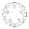 Disc frana MOTO-MASTER BRAKE ROTOR FIX ROUND SUZUKI	GSX-S 1000 S ABS 23