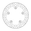 Disc frana MOTO-MASTER BRAKE ROTOR FIX ROUND SUZUKI GSX-S 1000 S ABS 23 Disc frana MOTO-MASTER BRAKE ROTOR FIX ROUND SUZUKI GSX-S 1000 S ABS 23 thumb