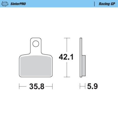 Placute frana MOTO-MASTER BRAKE PAD SINTER RACING BETA	EVO 125 22