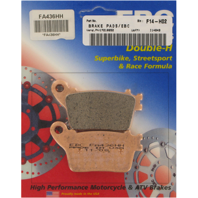 Placute frana EBC SINTERED HH FA436HH Placute frana EBC SINTERED HH FA436HH