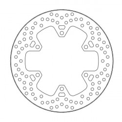 Disc frana MOTO-MASTER BRAKE ROTOR ROUND DUCATI MONSTER 937 ABS