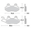 Placute frana MOTO-MASTER BRAKE PAD CERAMIC KAWASAKI Z 400 ABS 23