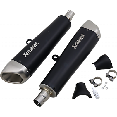 Toba esapament ACRAPOVIC TI BK SPD TWIN
