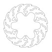 Disc frana MOTO-MASTER BRAKE ROTOR FIX FLAME RIGHT PIAGGIO MP3 400 ABS 23 Disc frana MOTO-MASTER BRAKE ROTOR FIX FLAME RIGHT PIAGGIO MP3 400 ABS 23 thumb