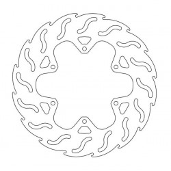 Disc frana MOTO-MASTER BRAKE ROTOR FIX FLAME RIGHT PIAGGIO MP3 400 ABS 23 Disc frana MOTO-MASTER BRAKE ROTOR FIX FLAME RIGHT PIAGGIO MP3 400 ABS 23