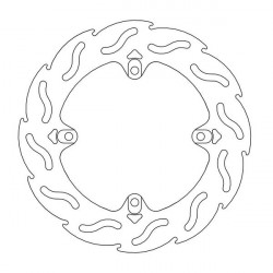 Disc frana MOTO-MASTER BRAKE ROTOR FIX FLAME LEFT MV AGUSTA	RUSH 1000 ABS 23