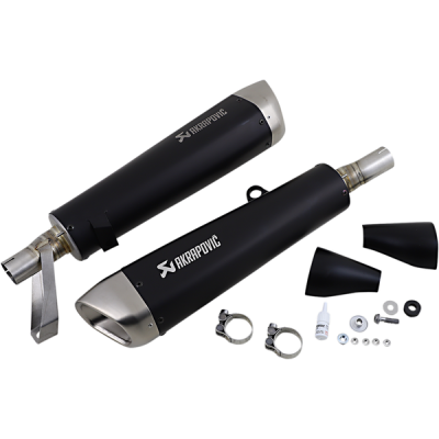 Toba esapament ACRAPOVIC TI BK STR TWIN