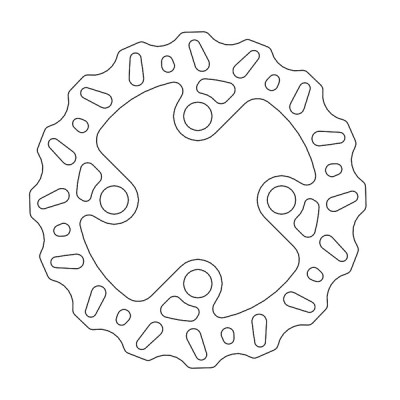 Disc de frana MOTO-MASTER BRAKE ROTOR FIX WAVE HONDA MONTESA COTA 301 4 RT RR 23
