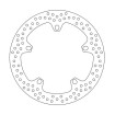 Disc frana MOTO-MASTER BRAKE ROTOR FIX ROUND L/R BMW K 1600 GRAND AMERICA ABS 23 Disc frana MOTO-MASTER BRAKE ROTOR FIX ROUND L/R BMW K 1600 GRAND AMERICA ABS 23 thumb