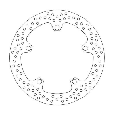 Disc frana MOTO-MASTER BRAKE ROTOR FIX ROUND L/R BMW K 1600 GRAND AMERICA ABS 23