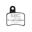 Placute frana EBC FA SER ORGANIC FA403 Placute frana EBC FA SER ORGANIC FA403 thumb