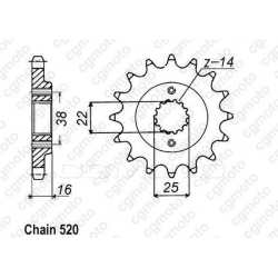 Kit lant si pinioane REGINA DUCATI 748 95-99 Kit lant si pinioane REGINA DUCATI 748 95-99