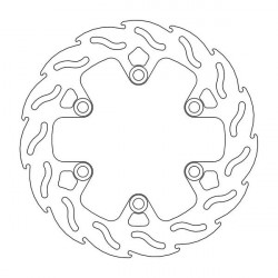 Disc frana MOTO-MASTER FLAME DISC REAR FIX KTM DUKE 125 ABS Disc frana MOTO-MASTER FLAME DISC REAR FIX KTM DUKE 125 ABS