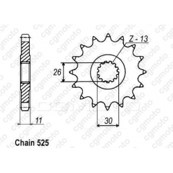 Kit lant si pinioane REGINA YAMAHA TDM900 02-10 Kit lant si pinioane REGINA YAMAHA TDM900 02-10