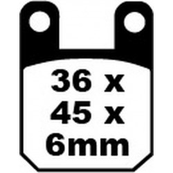 Placute frana EBC HH SINT SCOOTER SFA115HH