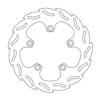 Disc frana MOTO-MASTER FLAME REAR DISC YAMAHA FZ6 R 600
