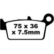 Placute frana EBC HH SINT SCOOTER SFA131/2HH thumb
