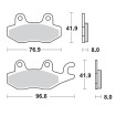Placute frana MOTO-MASTER MM BRAKEPAD YAMAHA YFZ 450 R Placute frana MOTO-MASTER MM BRAKEPAD YAMAHA YFZ 450 R thumb