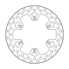 Disc frana spate MOTO-MASTER BRAKE DISC VINT REAR SUZUKI DR-Z 400 SM 17-23