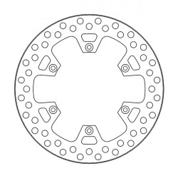 Disc frana spate MOTO-MASTER BRAKE DISC VINT REAR SUZUKI DR-Z 400 SM 17-23 Disc frana spate MOTO-MASTER BRAKE DISC VINT REAR SUZUKI DR-Z 400 SM 17-23