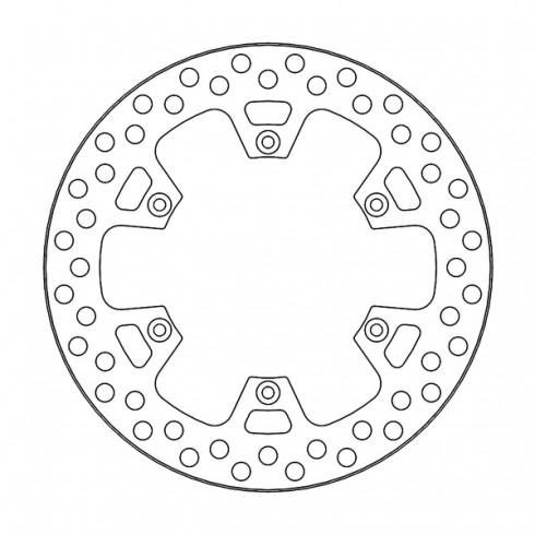 Disc frana spate MOTO-MASTER BRAKE DISC VINT REAR SUZUKI DR-Z 400 SM 17-23 Disc frana spate MOTO-MASTER BRAKE DISC VINT REAR SUZUKI DR-Z 400 SM 17-23